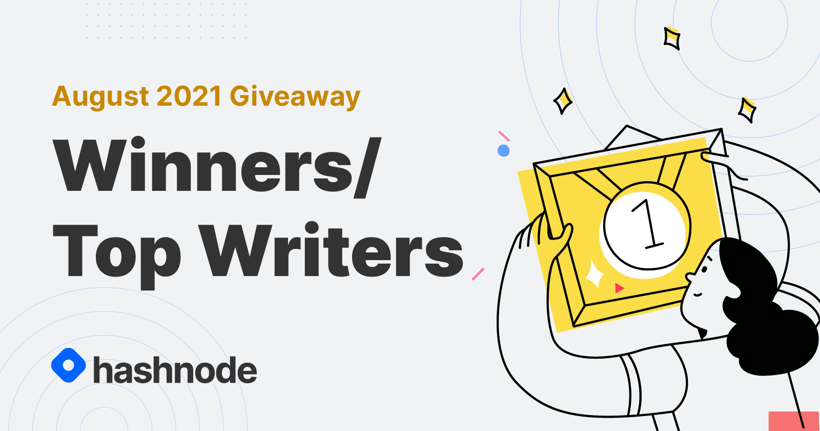 Winners of August giveaway!