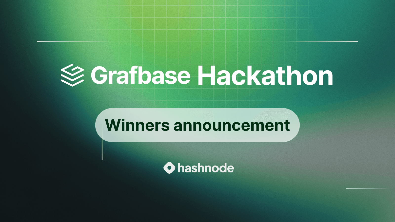 Grafbase x Hashnode winners 馃敟
